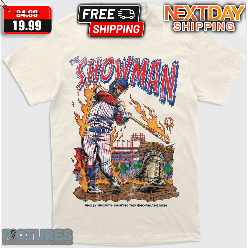 Bryce Harper Philadelphia The Showman Philly Sports 2024 Shirts