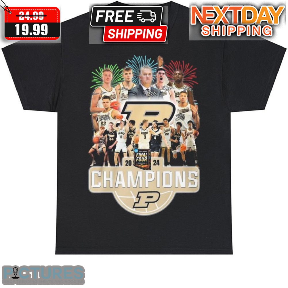 Purdue Boilermakers 2024 Men’s Final Four Champions Shirt