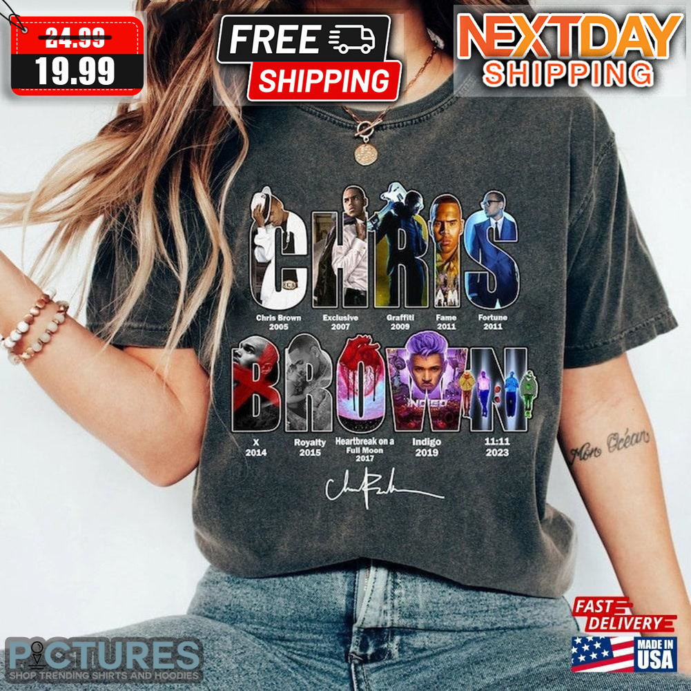 Chris Brown 2024 Music Festival 11 11 Tour Shirt