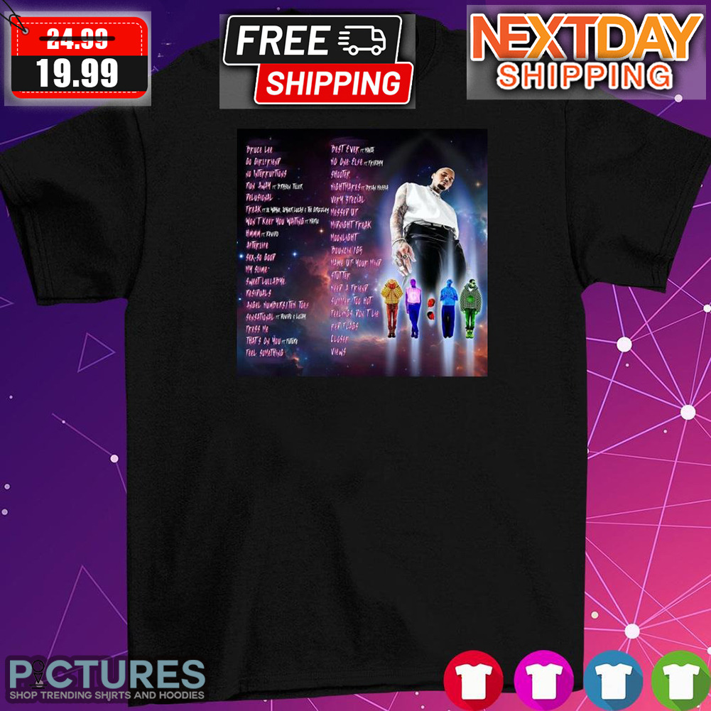 Chris Brown 11 11 Tour Date 2024 Shirt