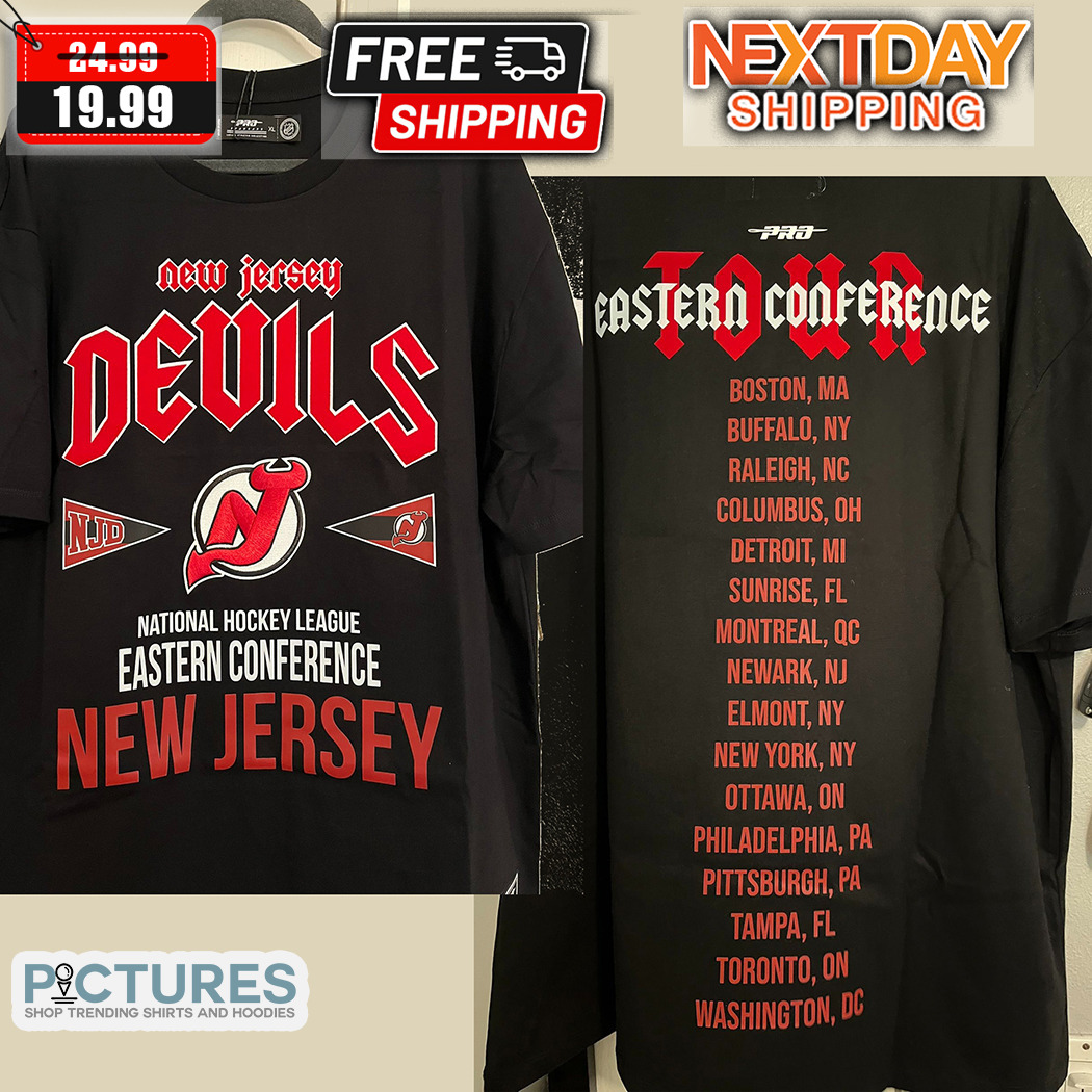 New Jersey Devils National Hockey League Eastern Conference 2024 Shirt