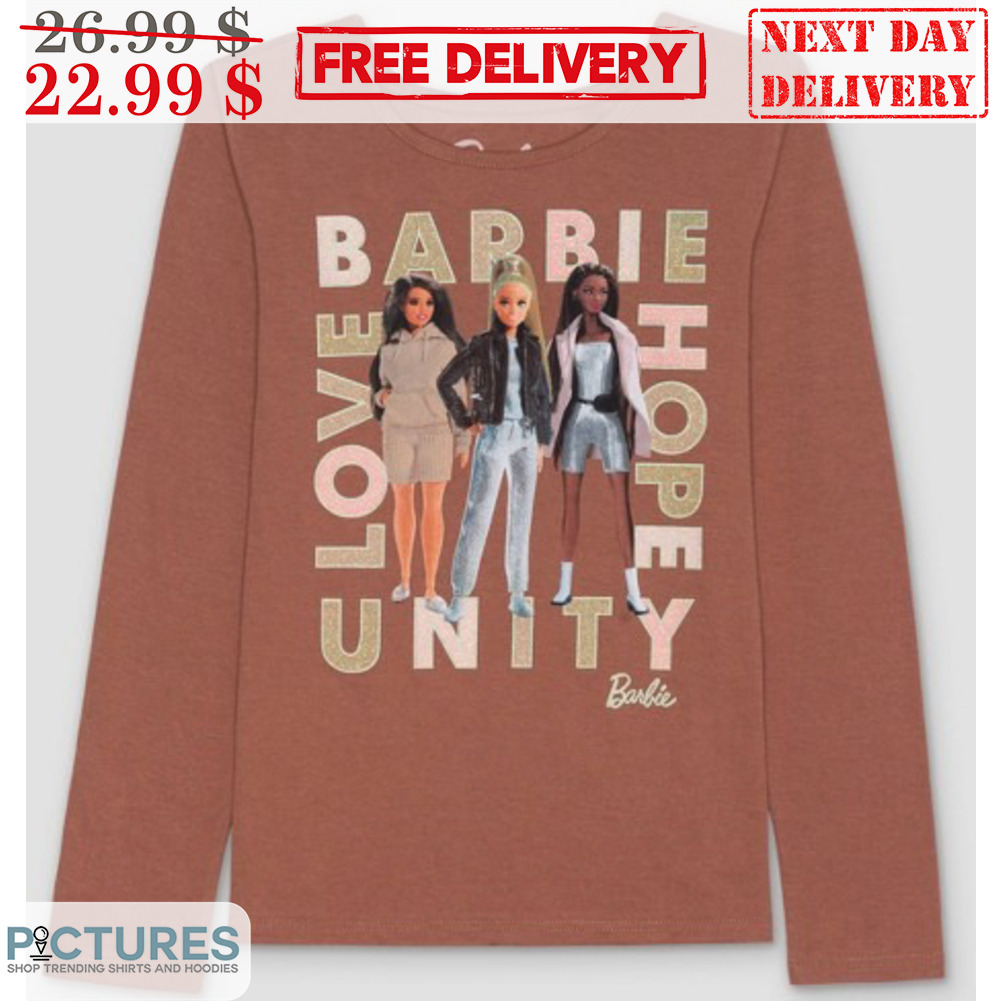 Barbie Love Unity Hope Shirt Barbie Love Unity Hope Shirt