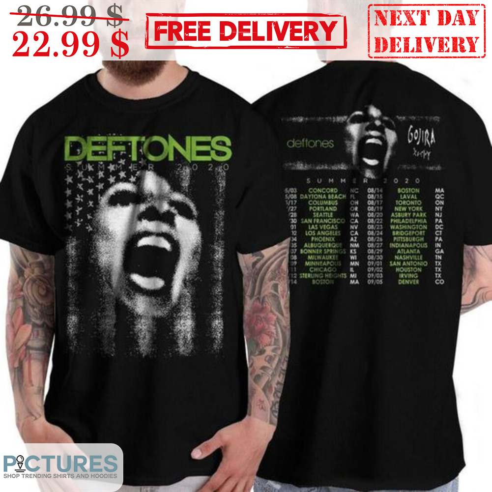 Deftones Gojira Summer 2020 Tour Vintage Shirt