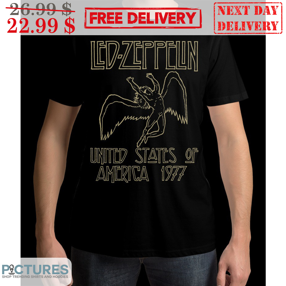 Led Zeppelin United States Of America 1977 Shirt