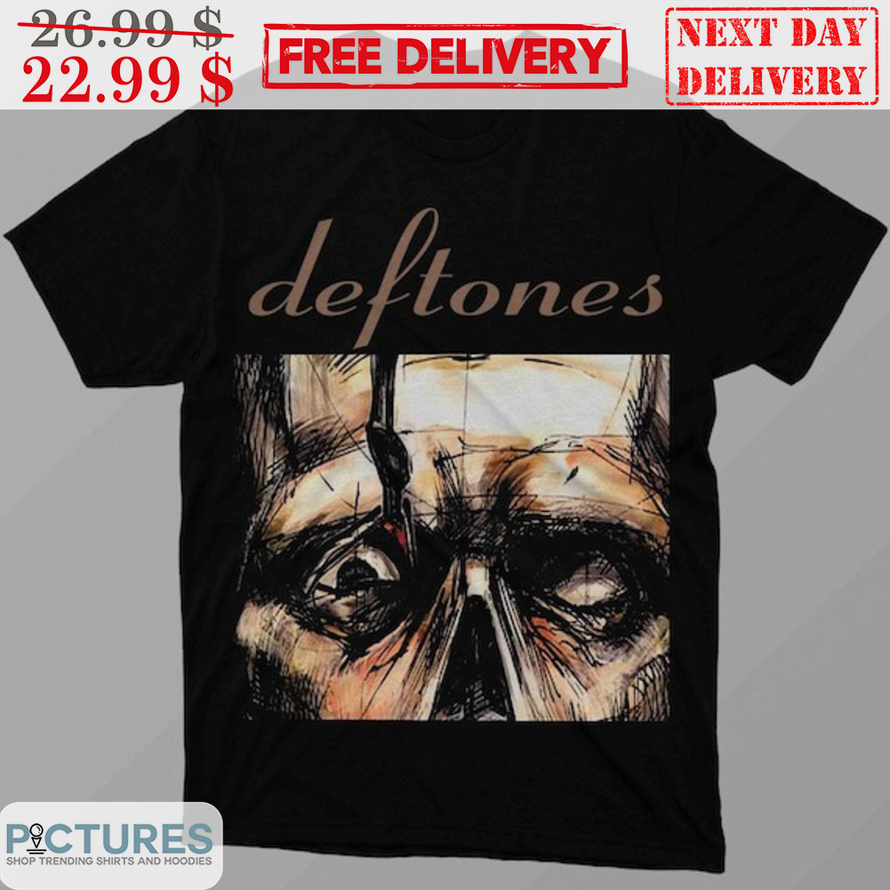 Skull Face Deftones Band Shirt