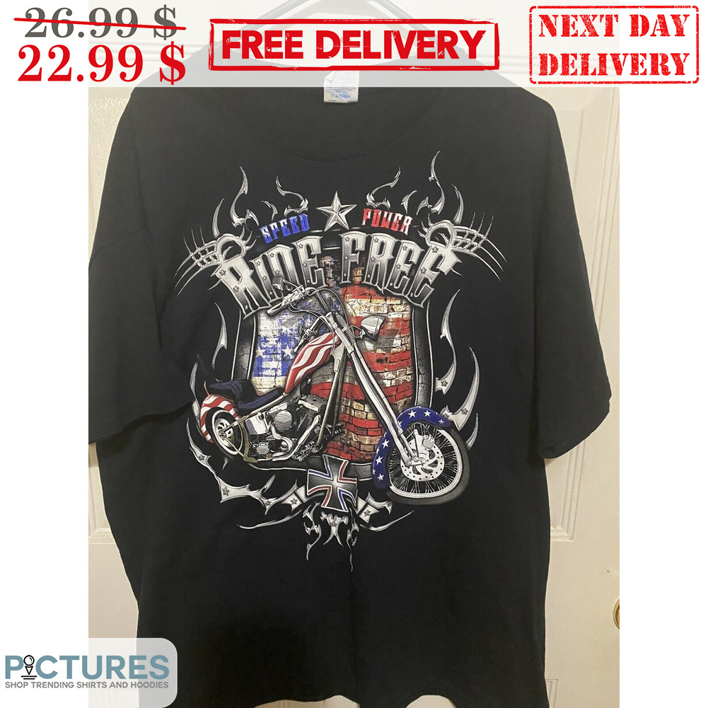 Speed Power Ride Free Vintage Shirt