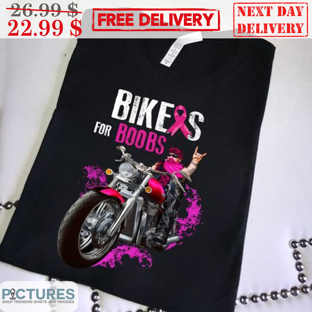 Bikers For Boobs Cancer Awareness Shirt