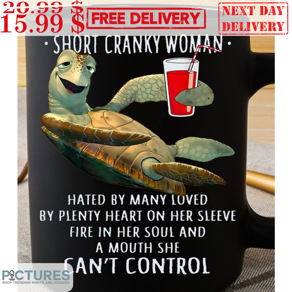 Turtle Short Cranky Woman Mug