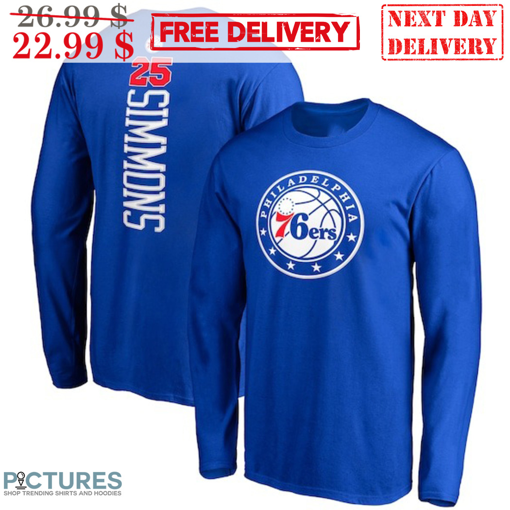Ben Simmons 25 Philadelphia 76Ers NBA Playoffs Shirt