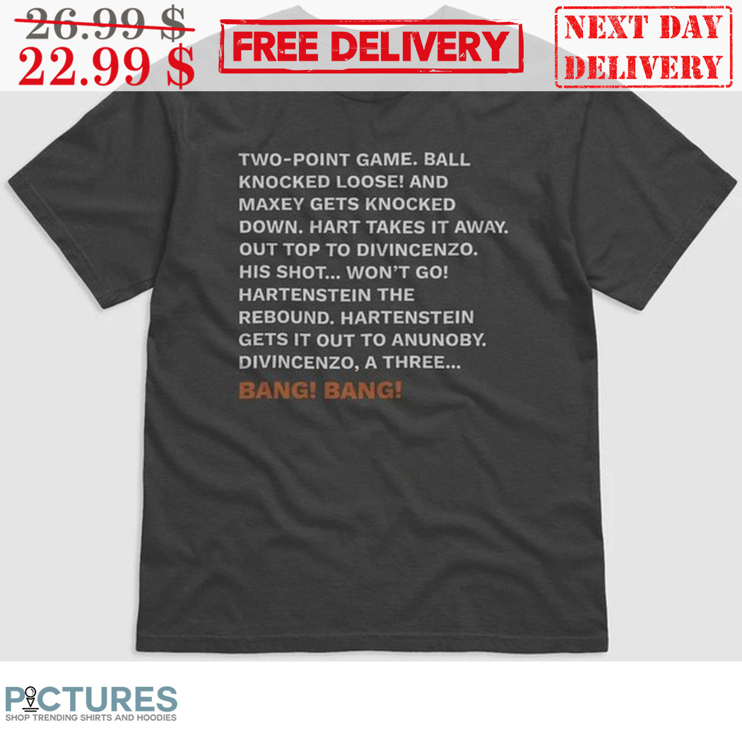 Two-Point Game Ball Knocked Loose And Maxey Gets Knocked Down Shirt
