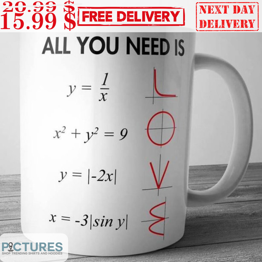 Math All You Need Is LOVE Mug
