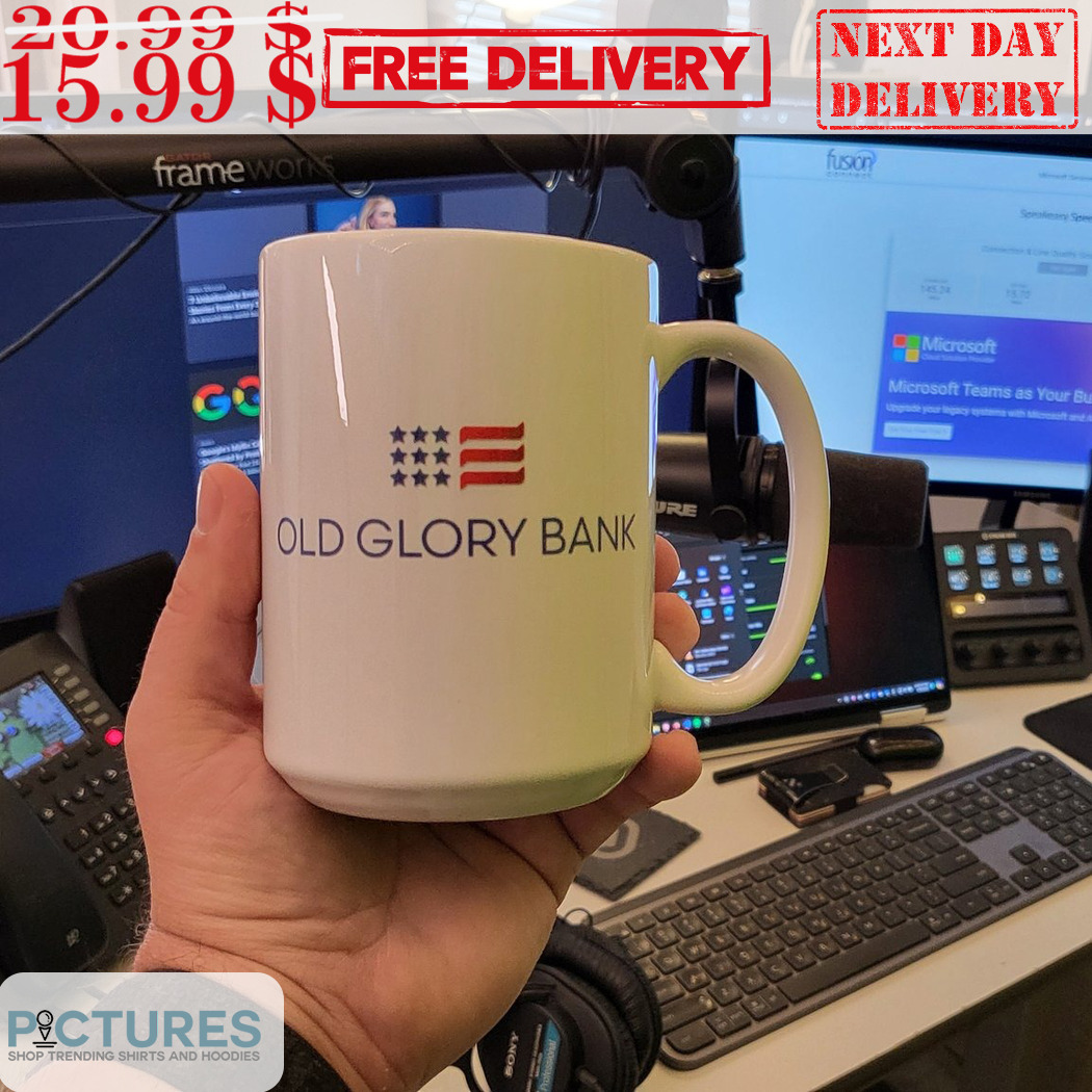 Old Glory Bank American Flag Mug