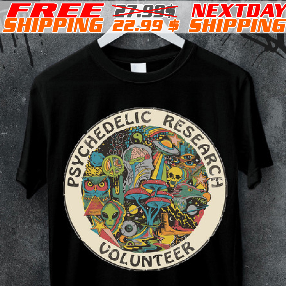 Psychedelic Research Volunteer Shirt