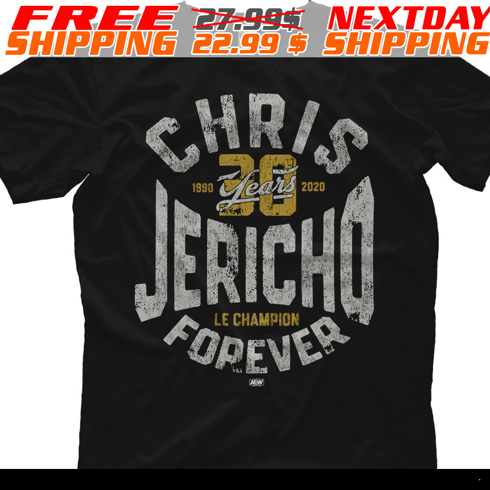 Chris Jericho "30 Years" Commemorative Shirt