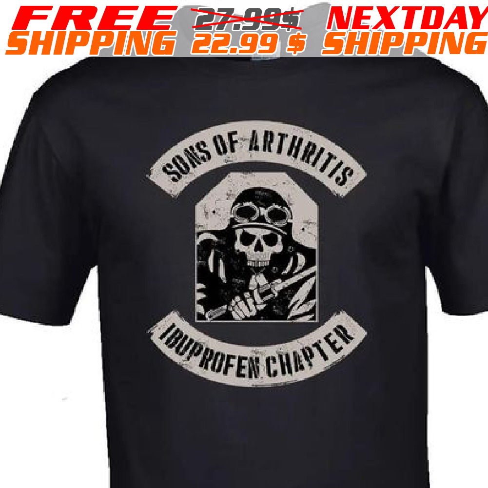 Skull Sons Of Arthritis Ibuprofen Chapter Shirt