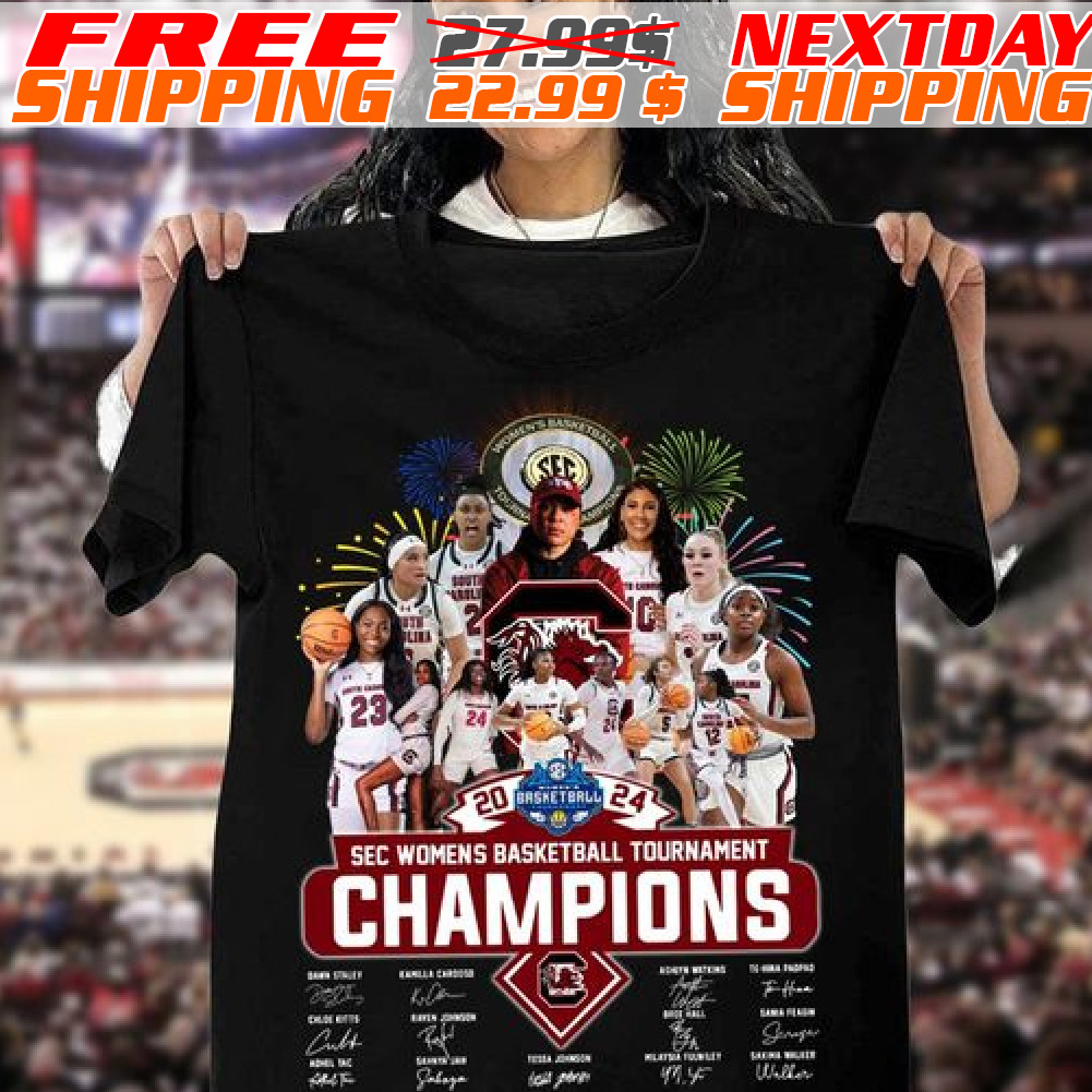 Basketball 2024 Sec Womens Basketball Tournament Champions Signature Shirt