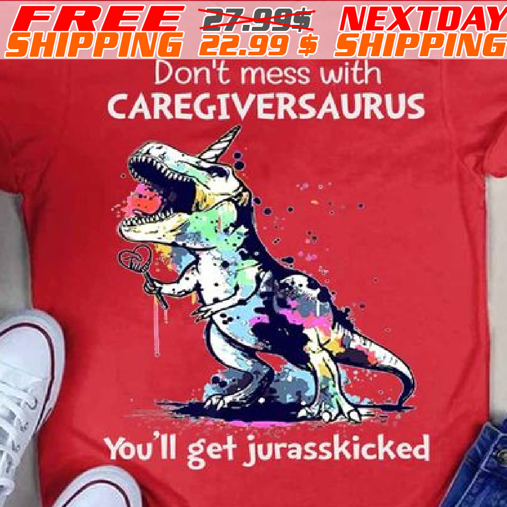 Don’t Mess With Bartendersaurus You’ll Get Jurasskicked Shirt