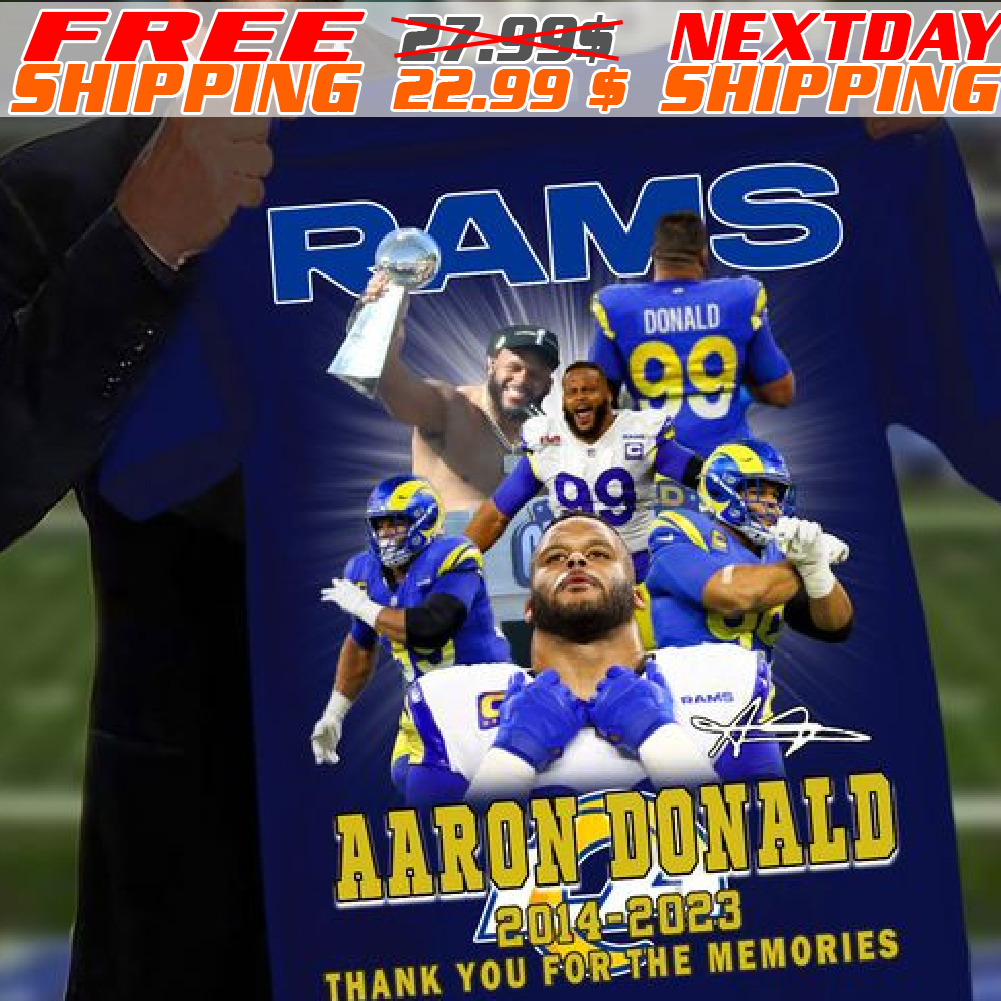 Los Angeles Rams Aaron Donald 2023 Memories Shirt