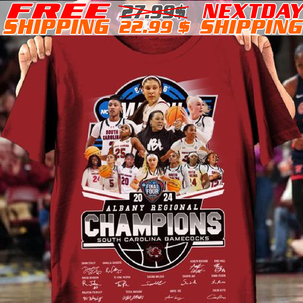 Albany Regiuonal Champions South Carolina Bamecocks Final Four 2024 Shirt Albany Regiuonal Champions South Carolina Bamecocks Final Four 2024 Shirt