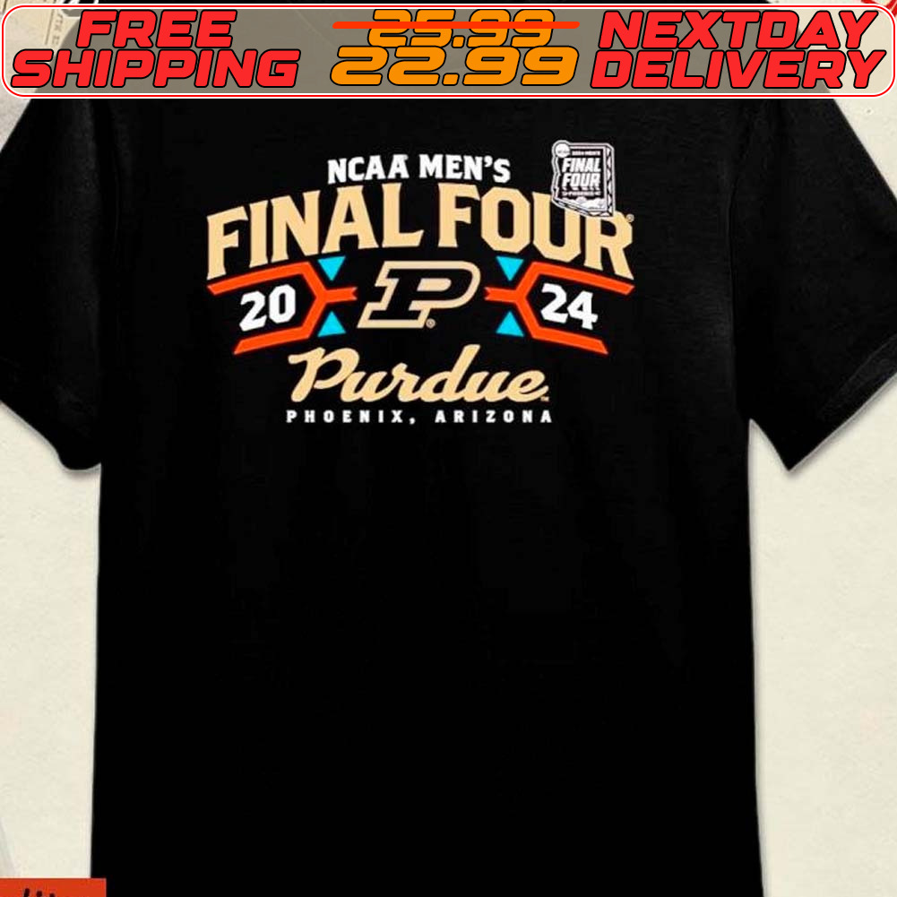 Purdue Boilermakers Ncaa Men’s Basketball 2024 Final Four Shirt