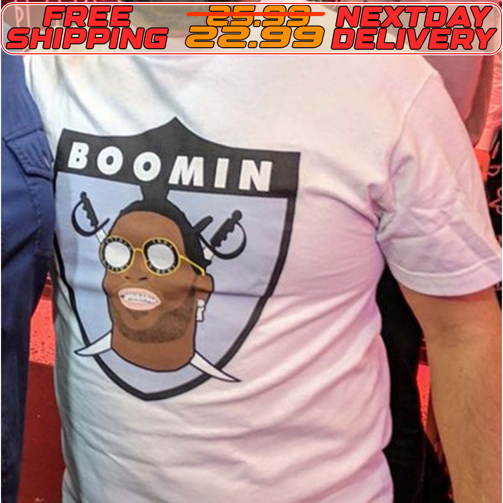 Boomin Las Vegas Raiders Logo Shirt