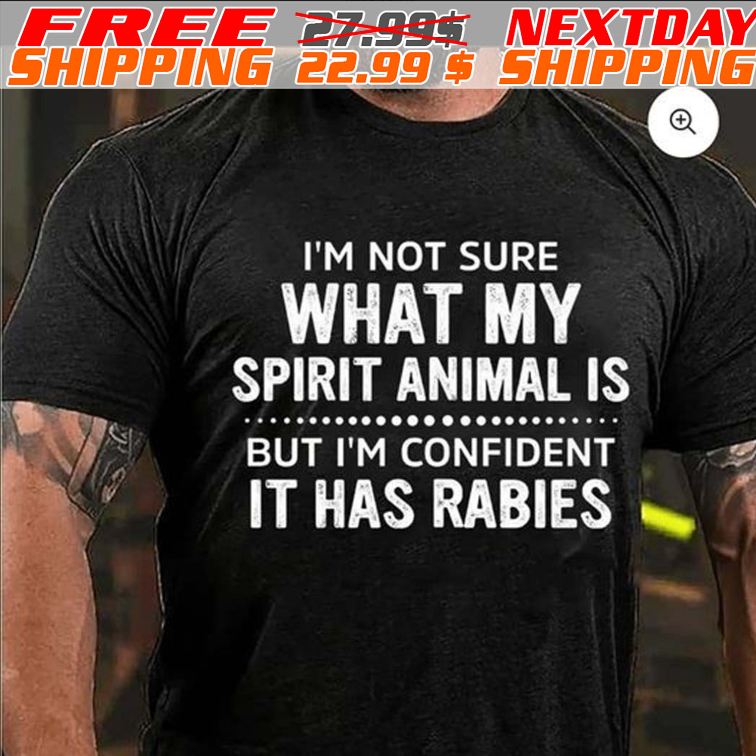 What My Spirit Animal Is But I'm Confident It Has Rabies Shirt