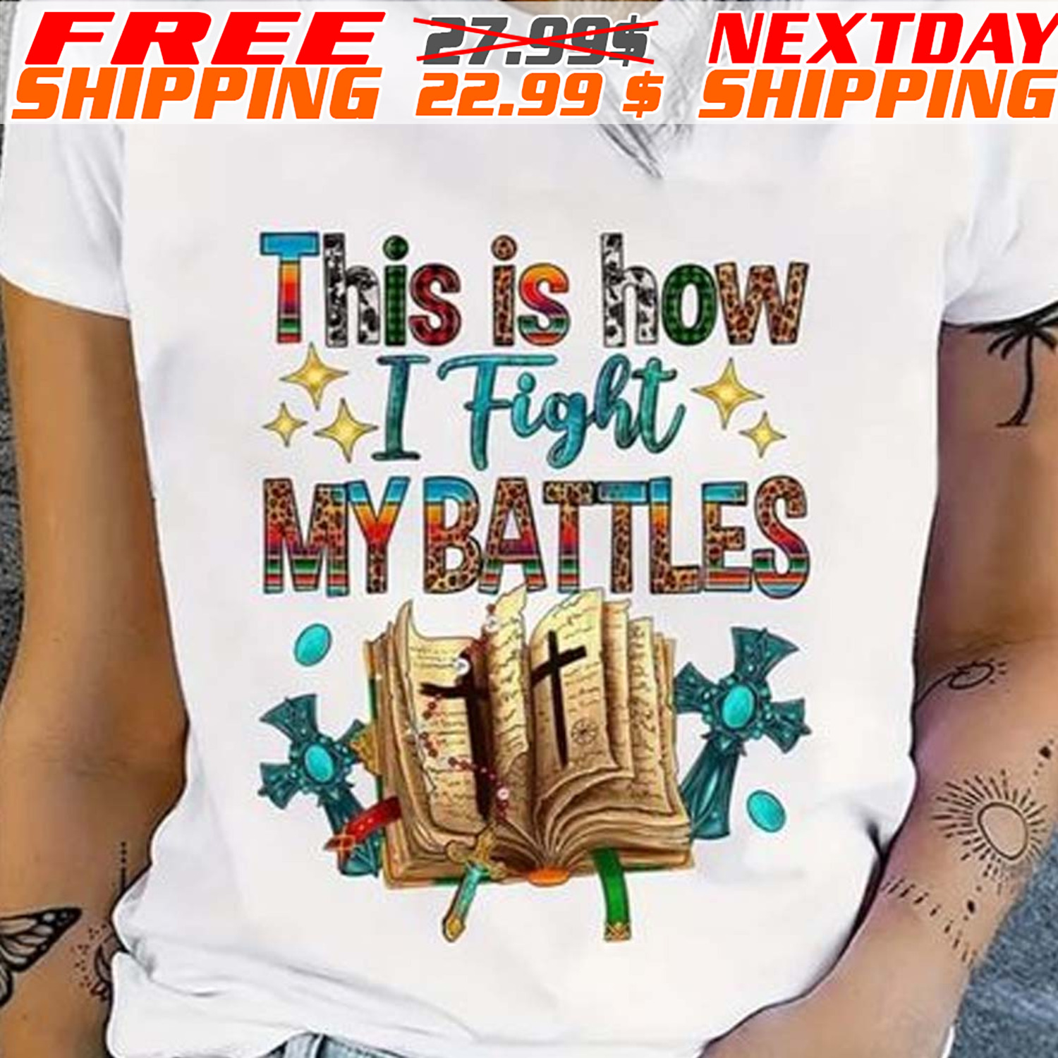 Books This Is How I Fight My Battles Shirt