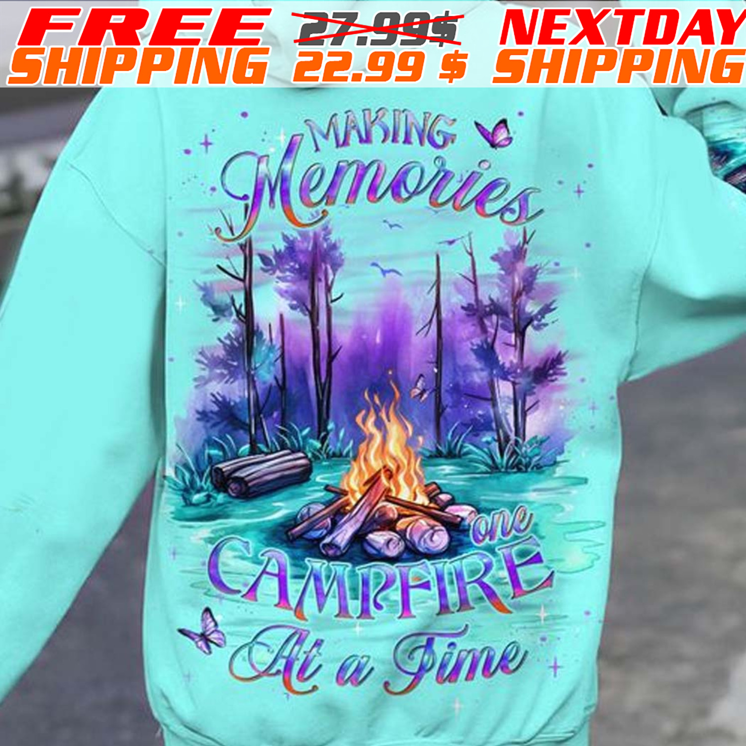 Making Memories One Campfire At A Time Shirt