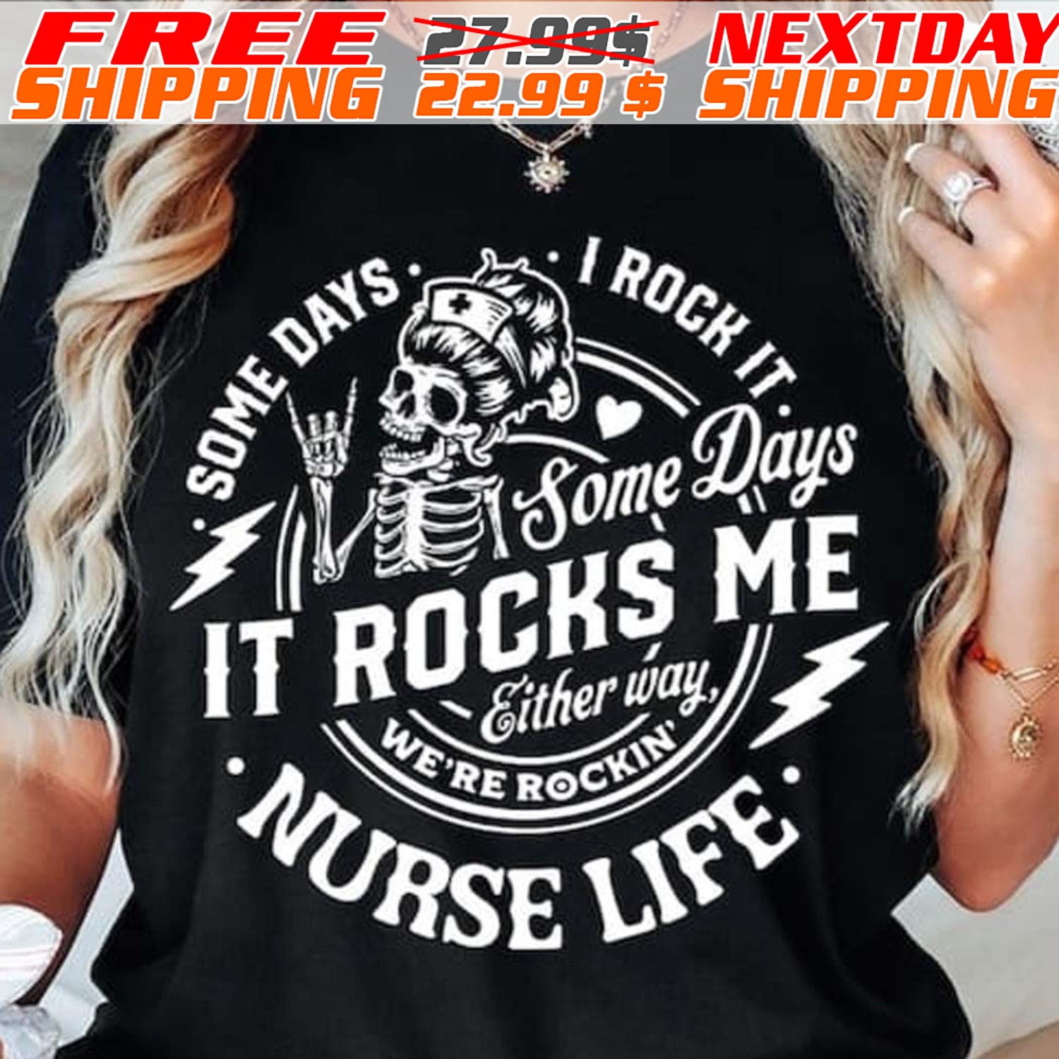 Some Days I Rock It Rocks Me Shirt