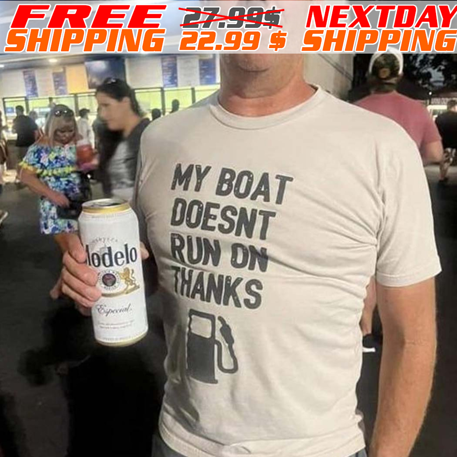 Fuel My Boat Doesn’t Run On Thanks Shirt