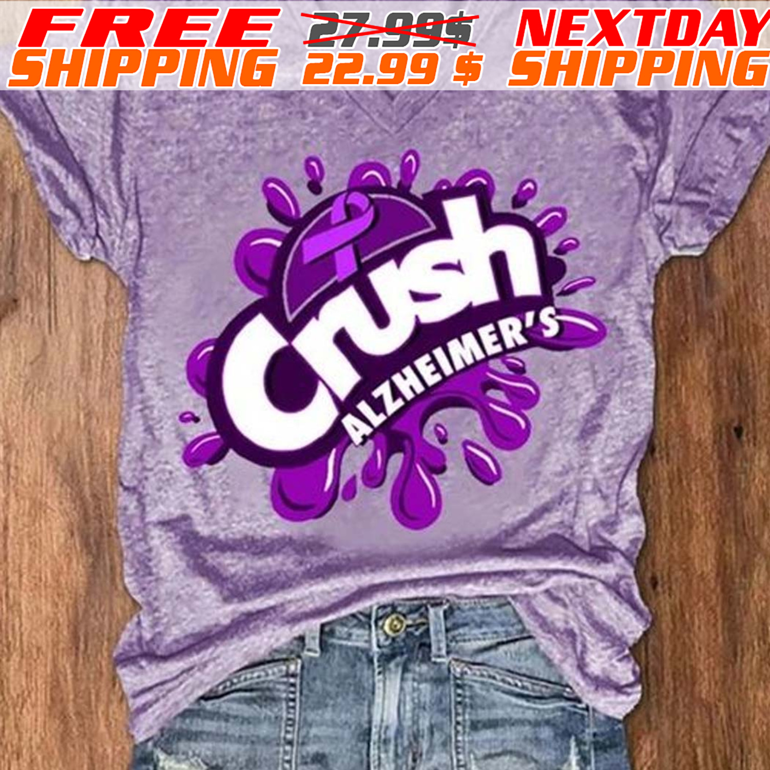 Crush Alzheimer’s Shirt