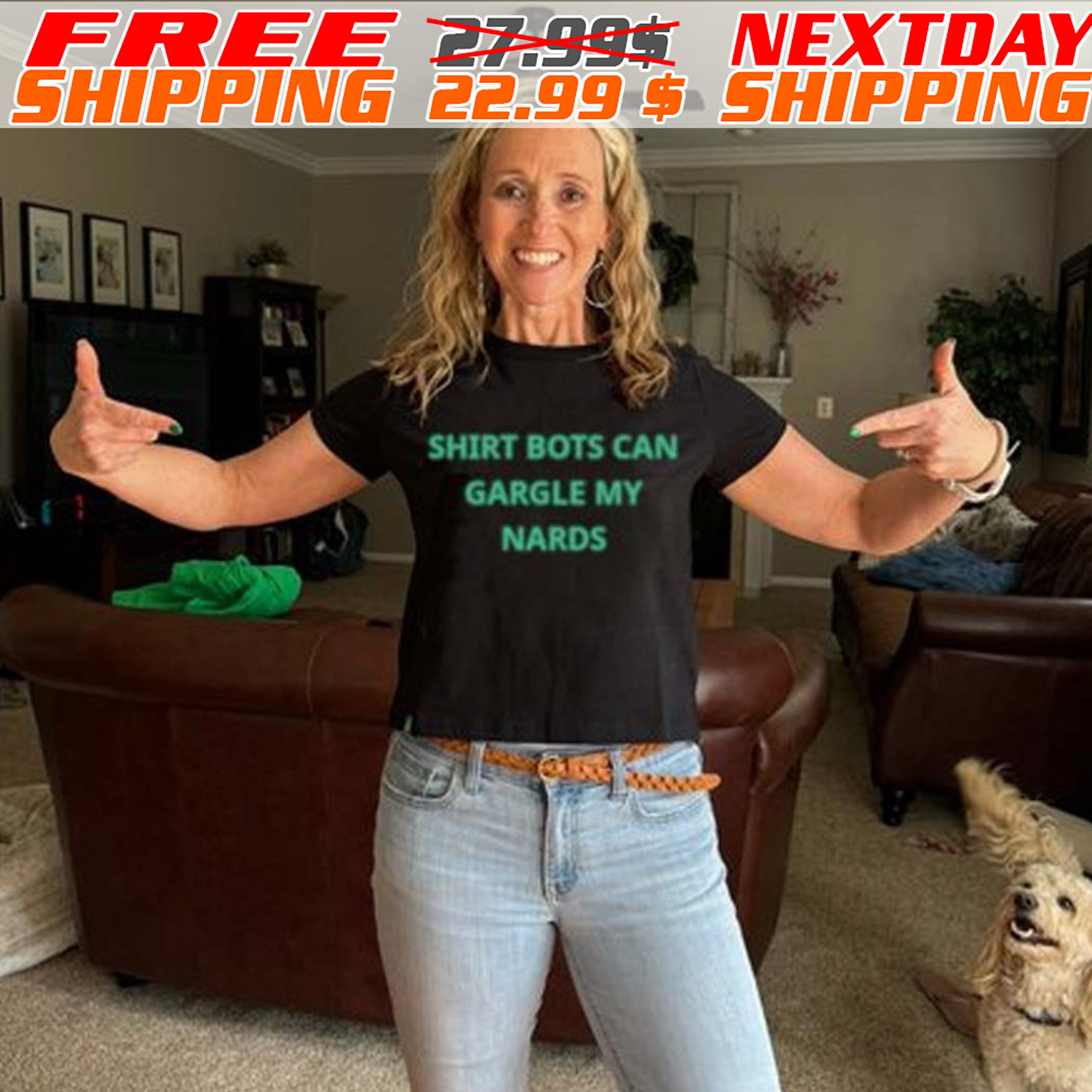 Short Bots Car Gaagle My Maads Shirt
