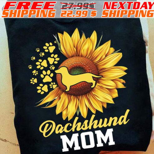 Dachshund Inside Sunflower Mother's Day Shirt