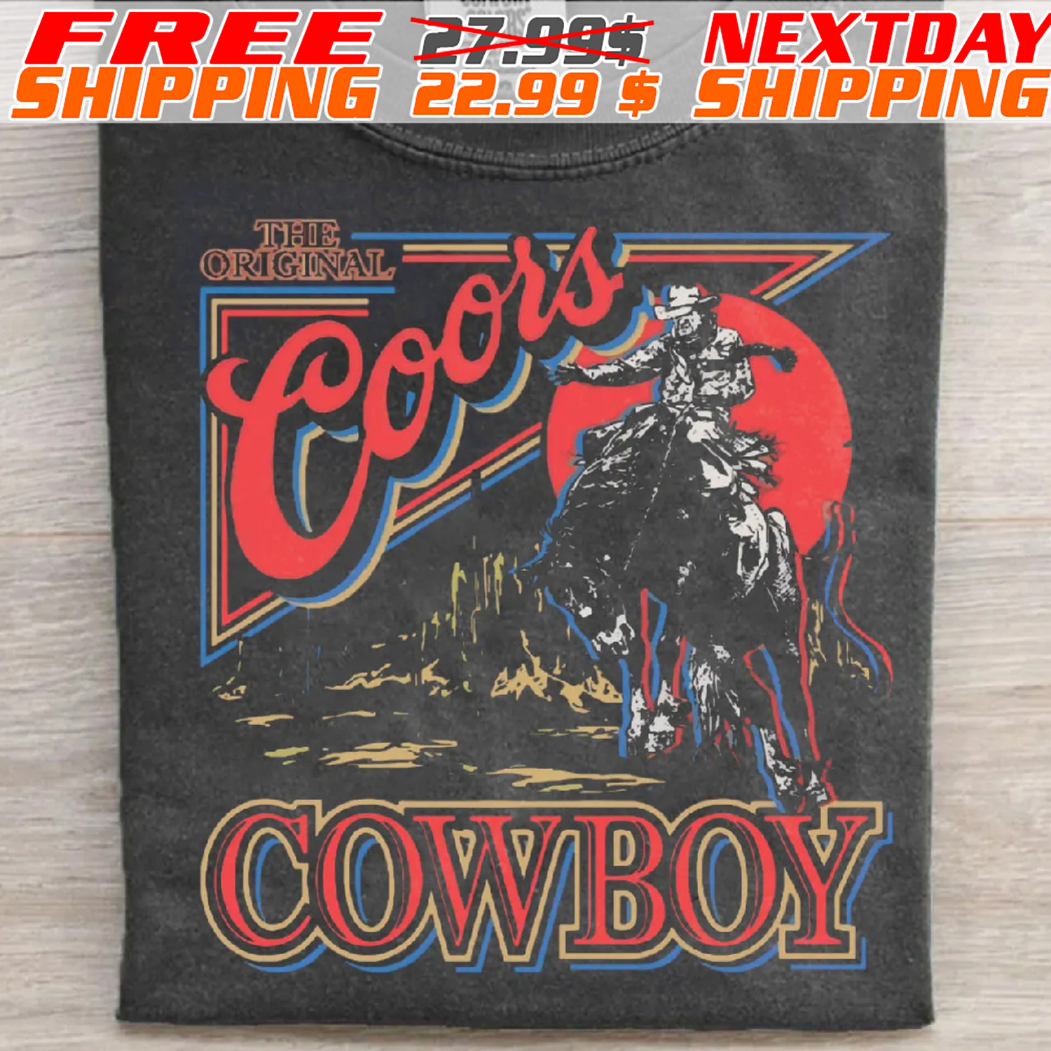 The Original Coors Western Cowboy Shirt