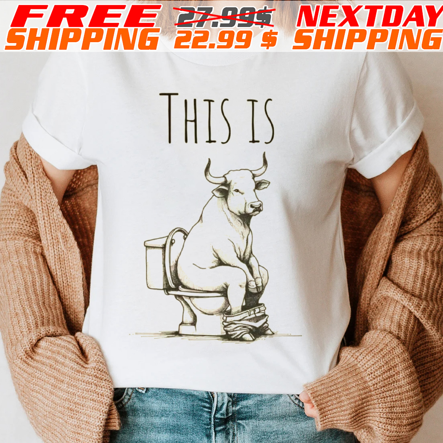 This Is Cow Toilet Shirt