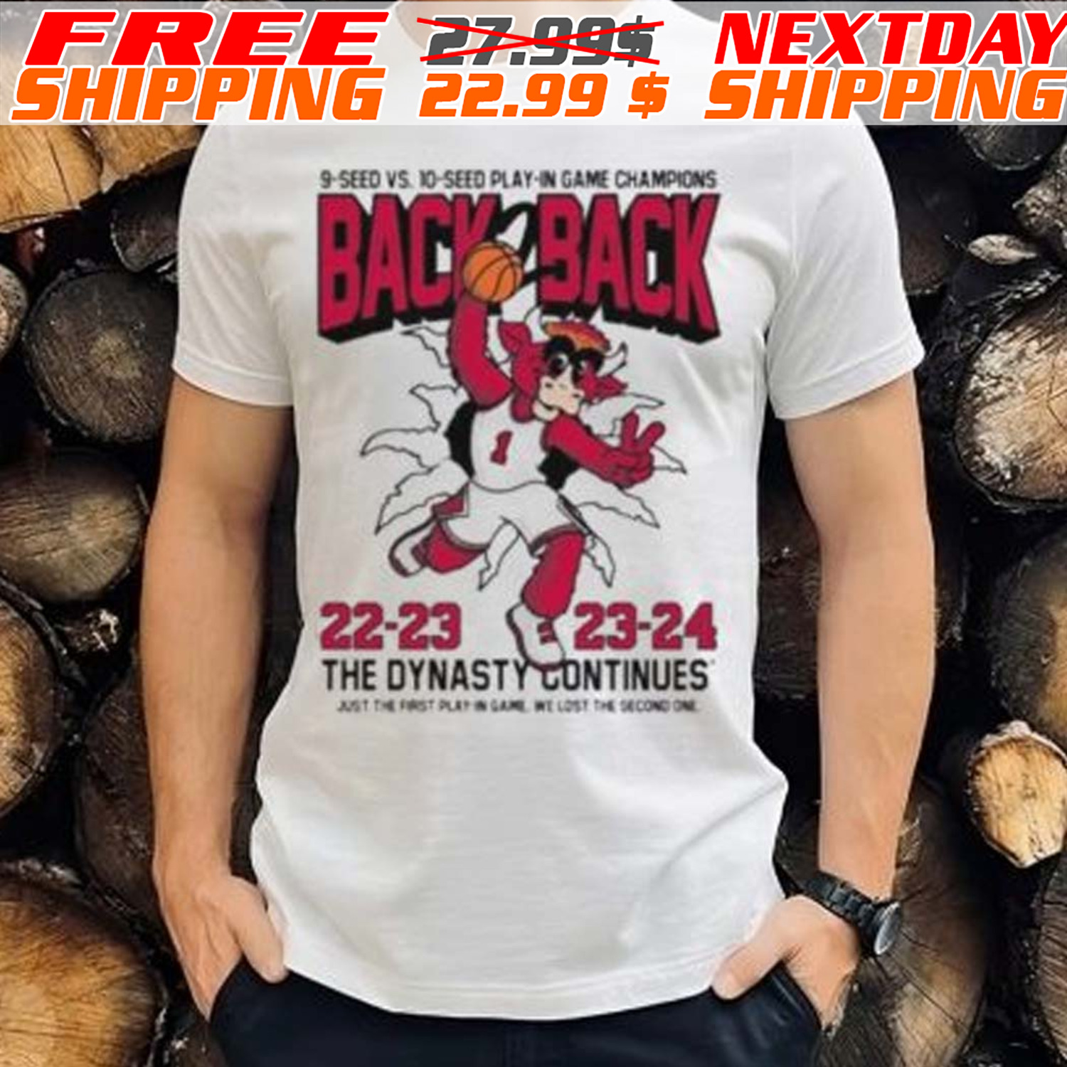 Buffalo Back 2 Back 22 23 23 24 The Dynasty Continues Shirt