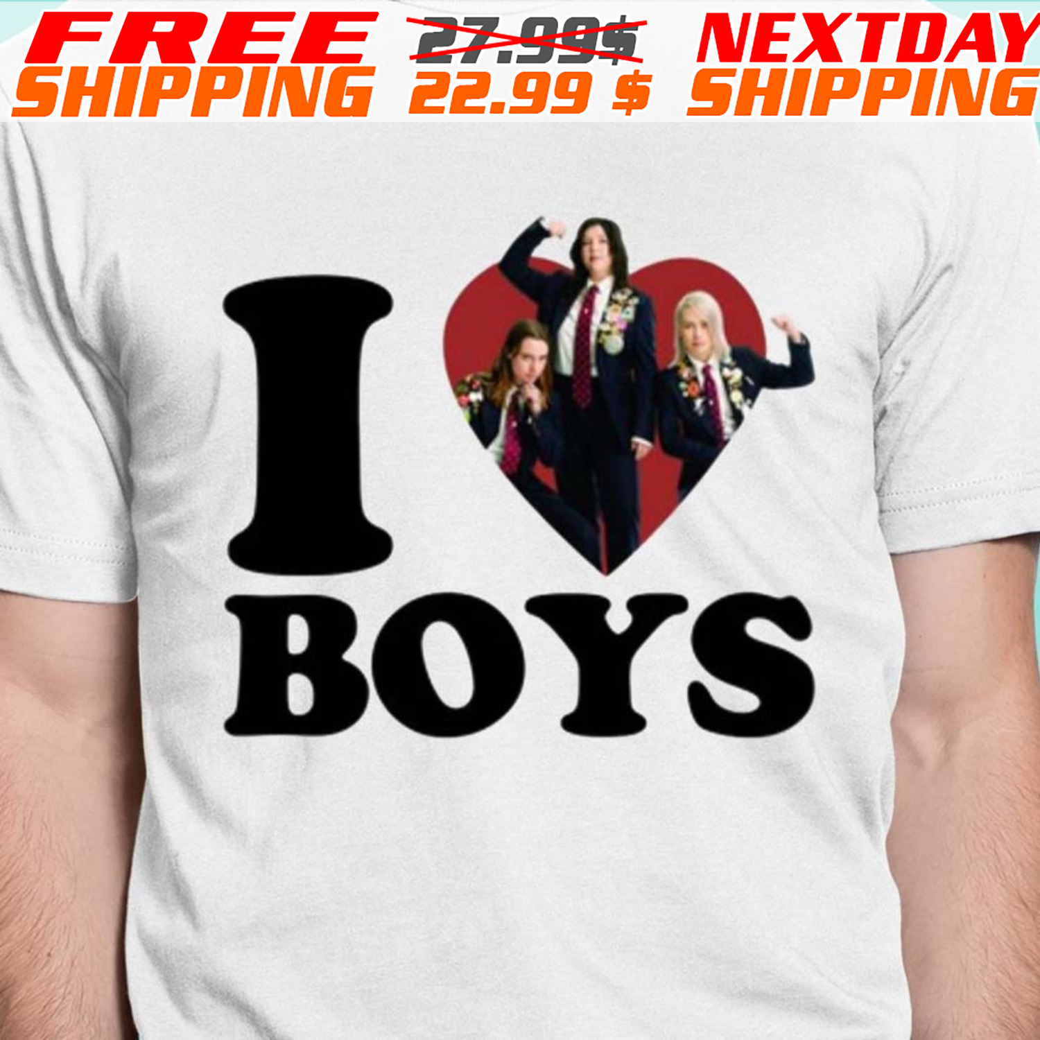 I Love Boys Boygenius Shirt