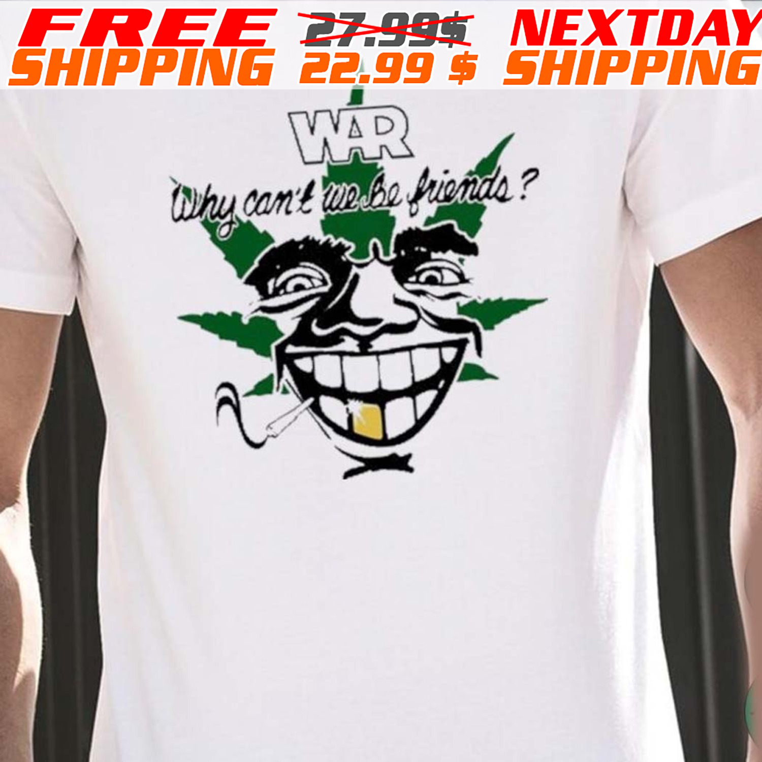 War Why Can’t We Be Friends Shirt