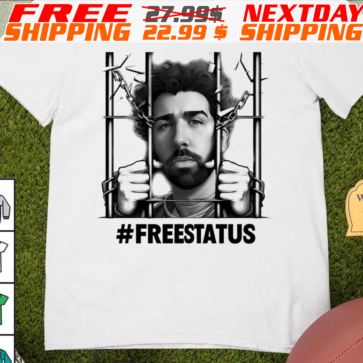 Free Status Mugshot Shirt