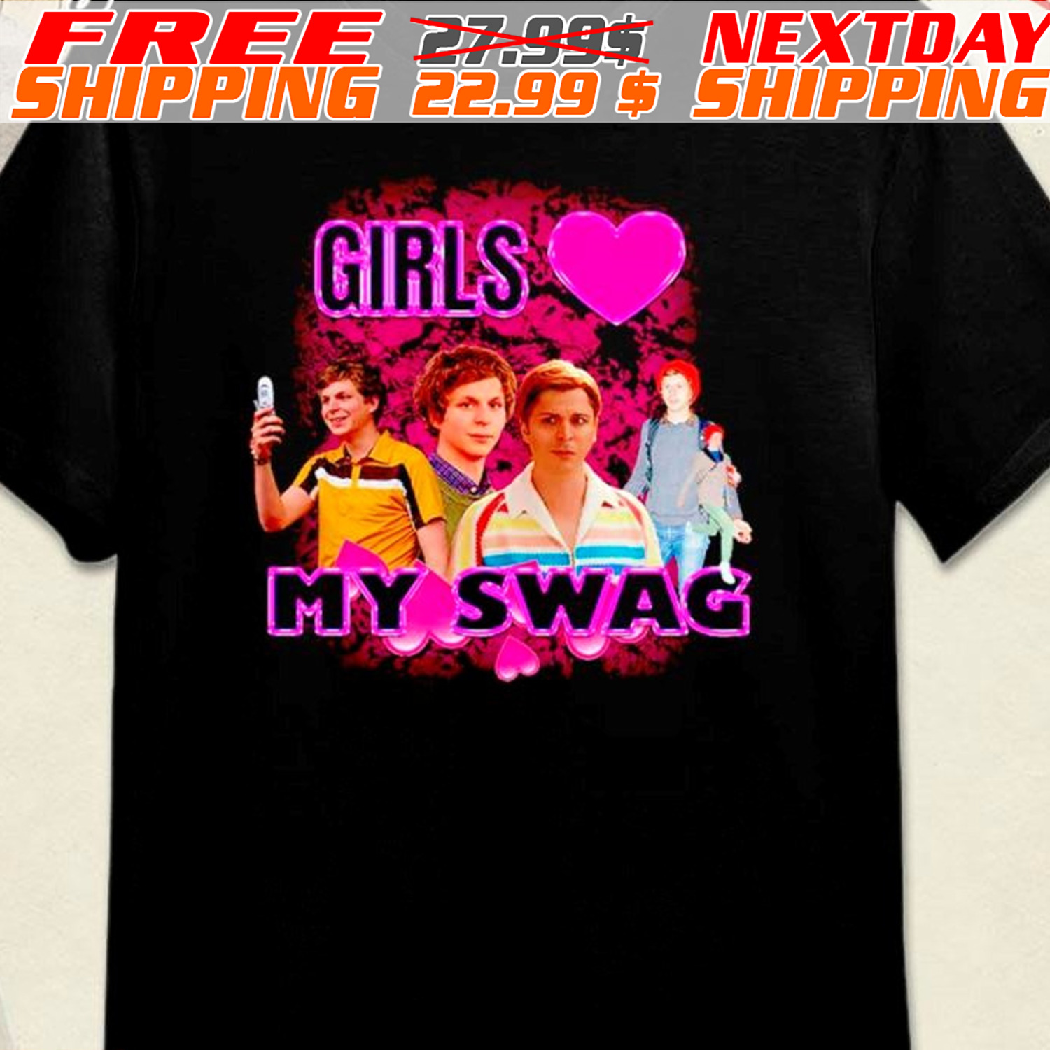 Michael Cera Girls Love My Swag Shirt