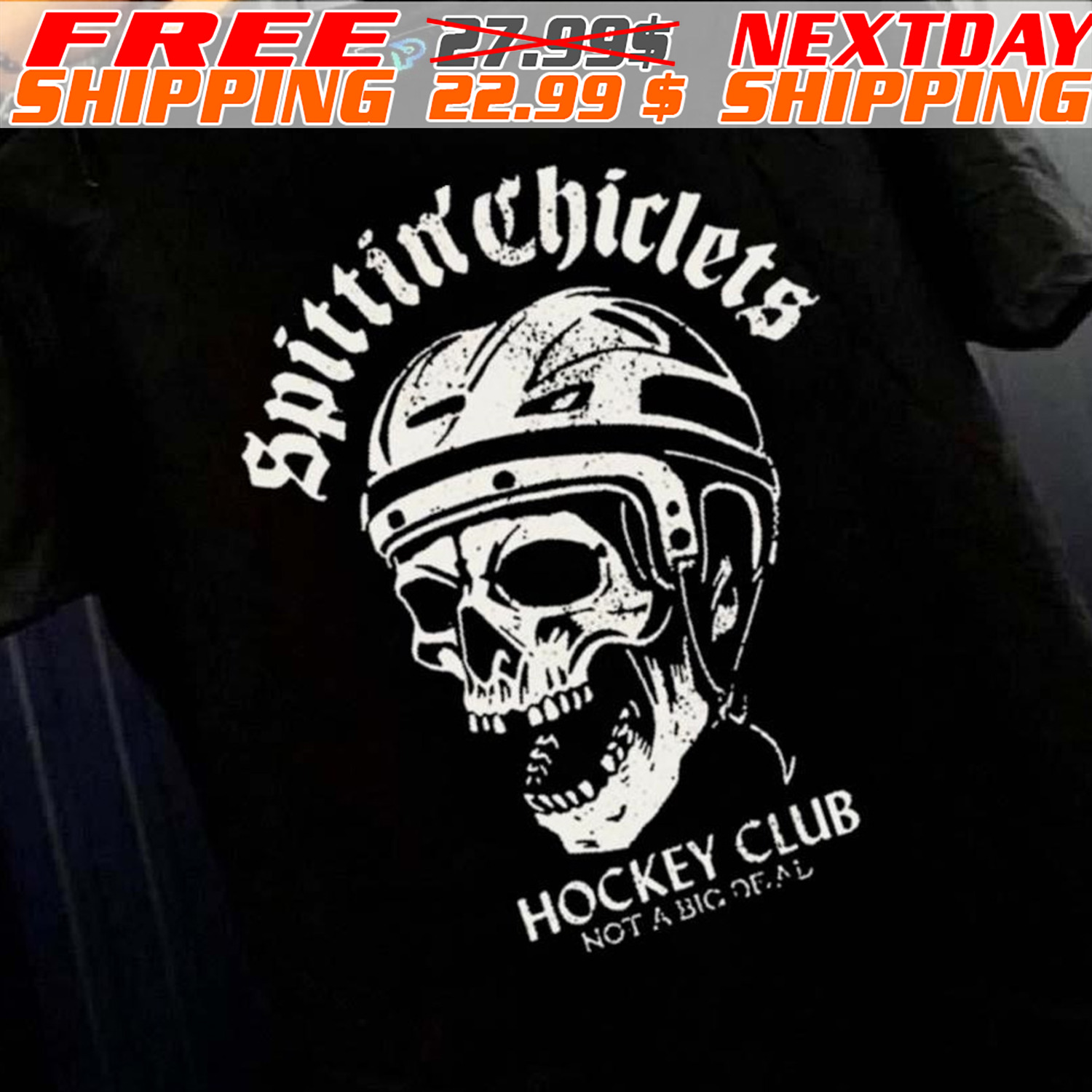 Skull Spittin Chiclets Hockey Club Shirt