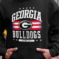 Georgia Bulldogs Americana Logo Shirt
