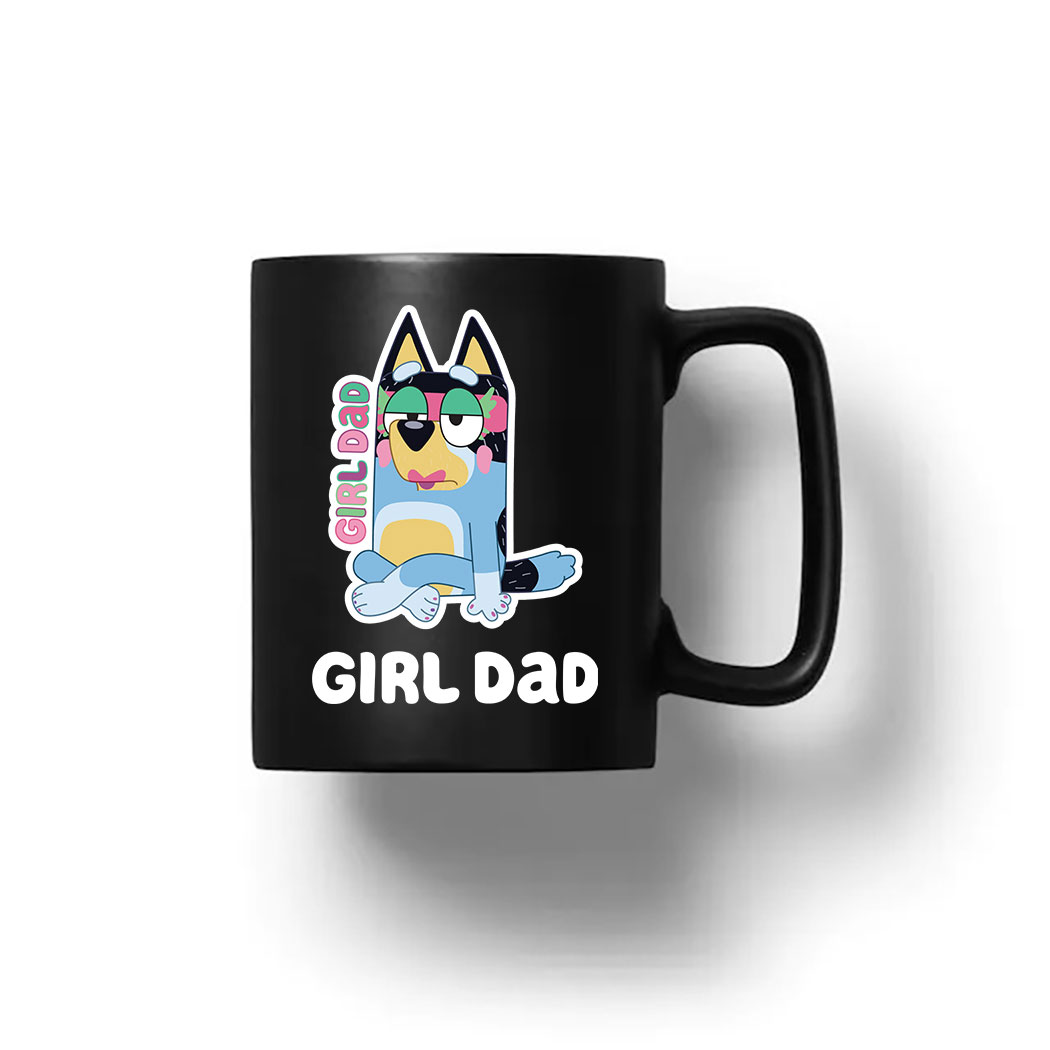 Bluey Girl Dad Father's Day Shirt 8 Bluey Girl Dad Father's Day Shirt 8 Picturestees Customized Gifts