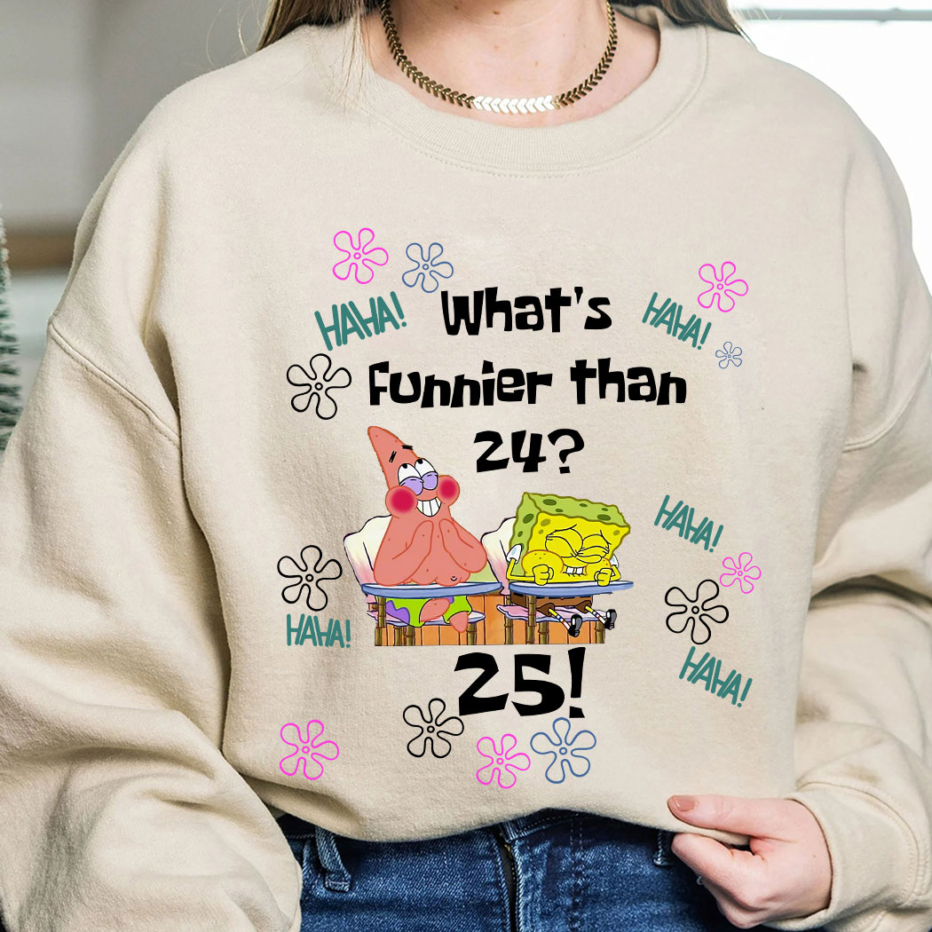 Secret What’s Funnier Than 24 25 Spongebob Retro Vintage shirt 10 Secret What’s Funnier Than 24 25 Spongebob Retro Vintage shirt 3 Picturestees Customized Gifts