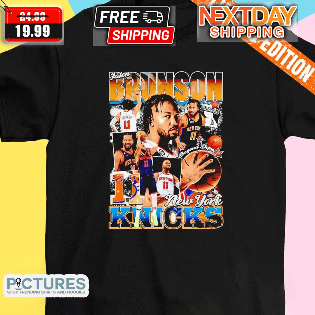 Jalen Brunson 11 New York Knicks Basketball Shirt
