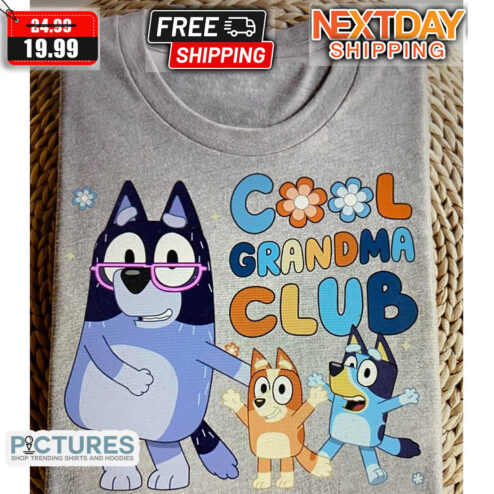 Bluey Cool Grandma Club Shirt