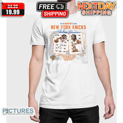 Incentives NY Knicks Jalen Brunson Shirt