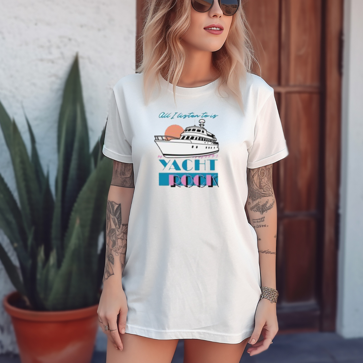 All I Listen To Is Yacht Rock Shirt All I Listen To Is Yacht Rock Shirt