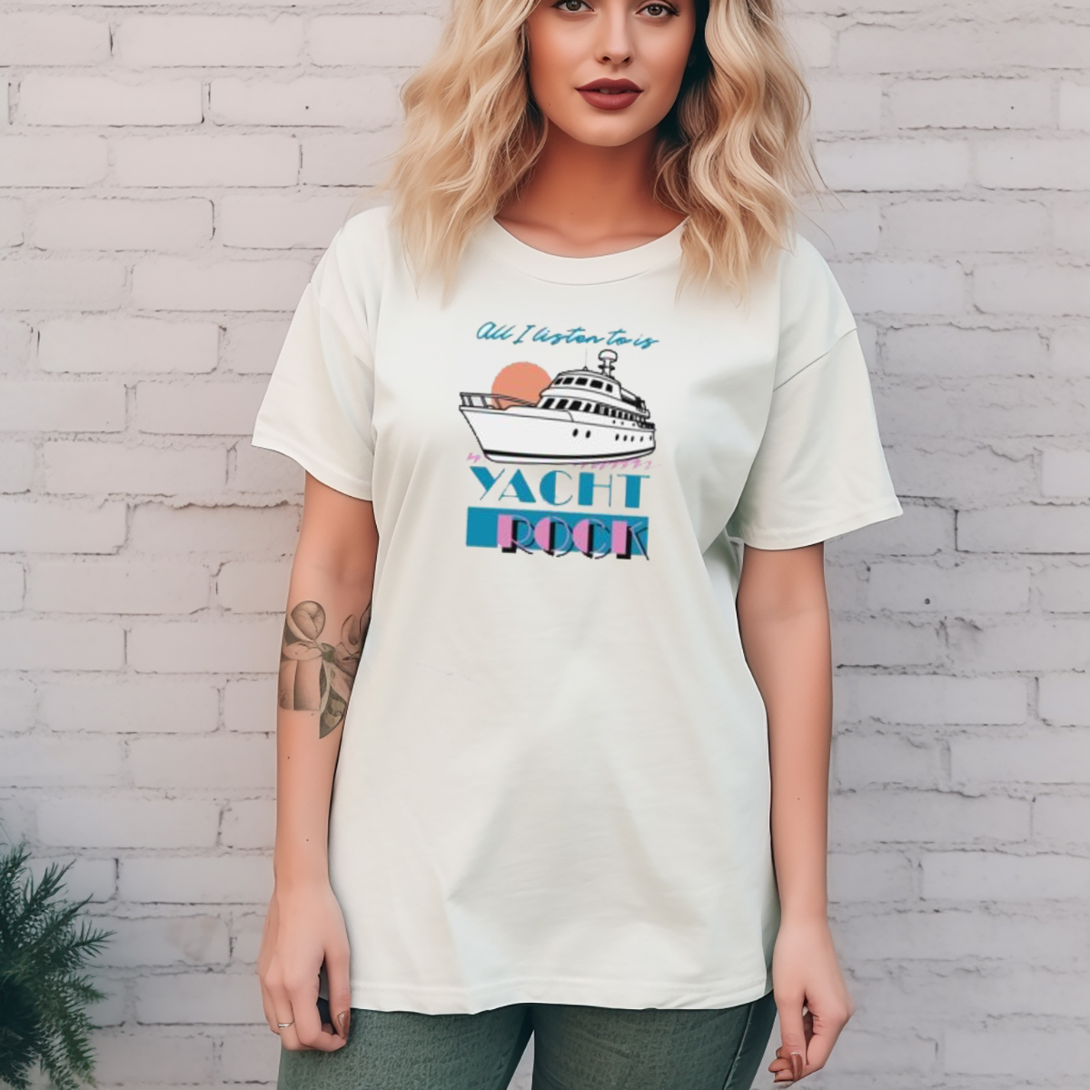 All I Listen To Is Yacht Rock Shirt All I Listen To Is Yacht Rock Shirt