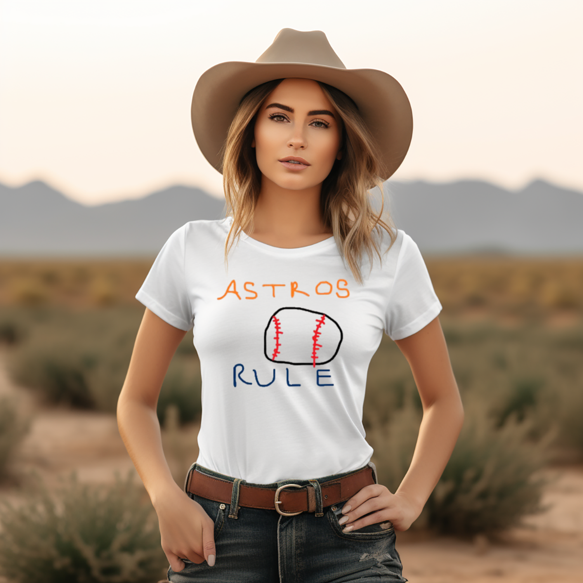 Astros Rule Baseball Shirt Astros Rule Baseball Shirt